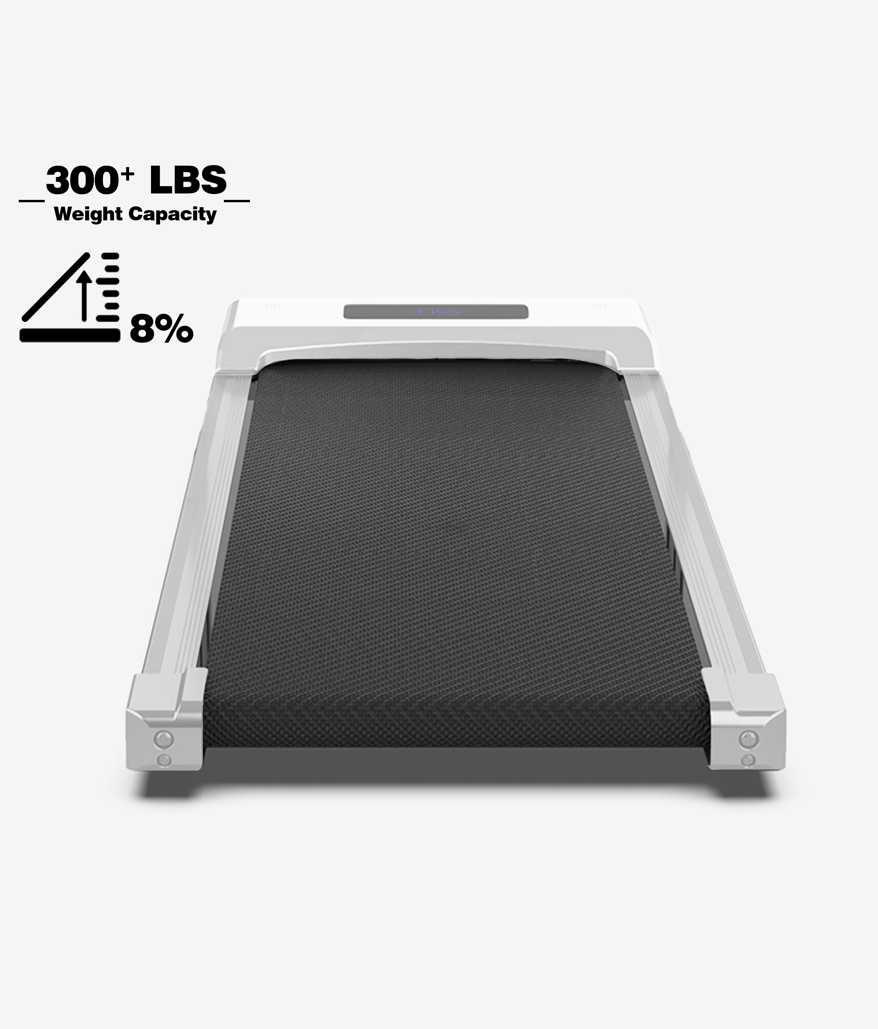 Walking Pad Treadmill with 8% Incline